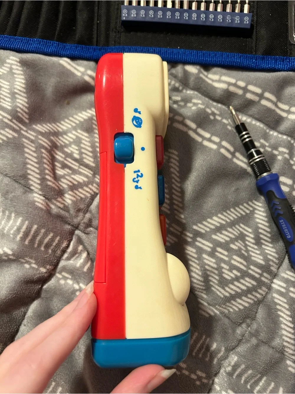 VTG 1999 Fisher-Price Baby Smartronics First Words Toy Phone